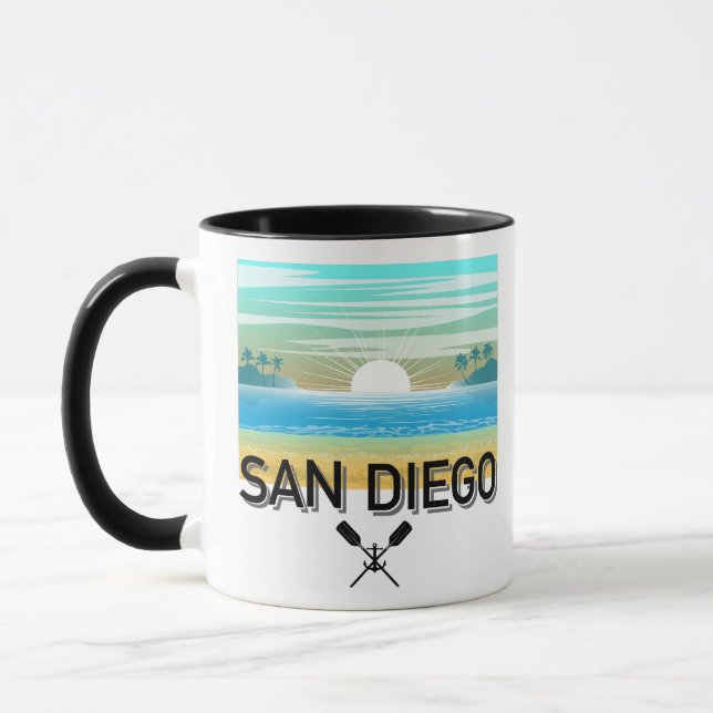 Taza Diseño de San Diego - Mug Combo (Izquierda)