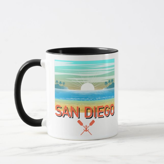 Taza Diseño de San Diego - Mug Combo (Izquierda)