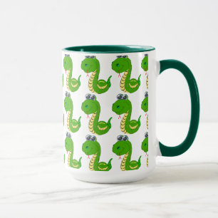 Taza Diseño de serpientes