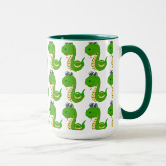 Taza Diseño de serpientes