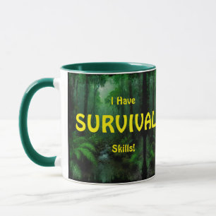 Taza Diseño de SHTF para supervivientes de habilidades