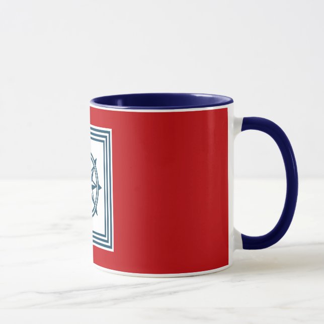 Taza Diseño de temática náutica (Derecha)