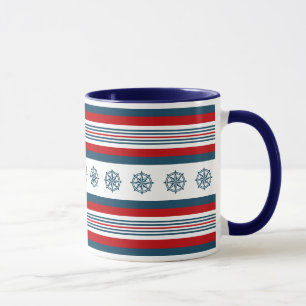 Taza Diseño de temática náutica