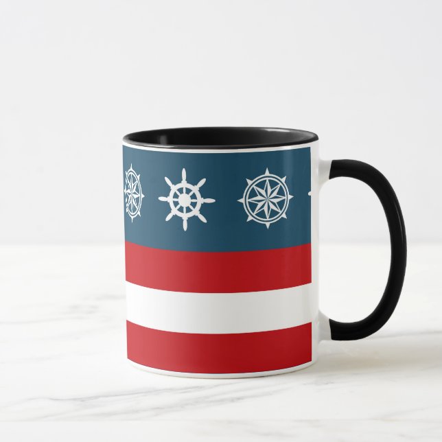 Taza Diseño de temática náutica (Derecha)