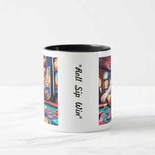 Taza "Diseño de videojuegos de dados"