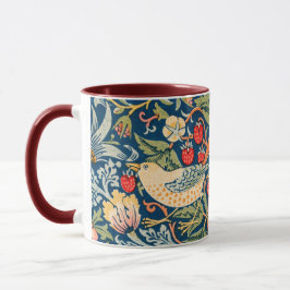 Taza Diseño de William Morris Strawberry Thief