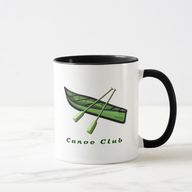 Taza Diseño del club de la canoa (Derecha)