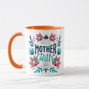 Taza Diseño del Día de la Madre Tierra - 23184