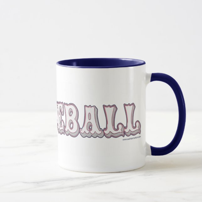 Taza Diseño del diamante del talud del béisbol del (Derecha)