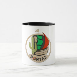 Taza Diseño del logo 2 de PortAZ en mug