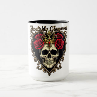 Taza Diseño elegante de Halloween con glamour