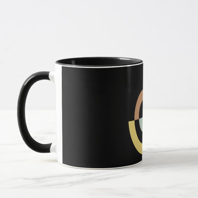 Taza Diseño espiral elegante (Izquierda)
