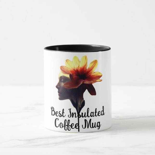 Taza Diseño humano de flores de Petal de 11 ocos (Centro)
