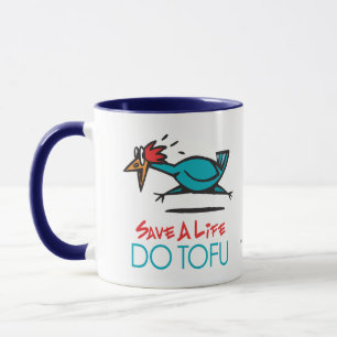 Taza Diseño humorístico de tofu