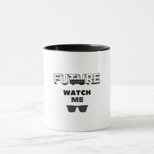 Taza Diseño ingenioso genial leyenda del futuro