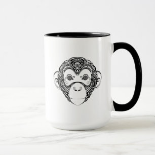 Taza Diseño inspirado del mono