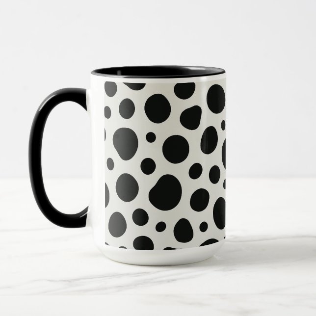 Taza Diseño inspirado en Dalmacia (Izquierda)