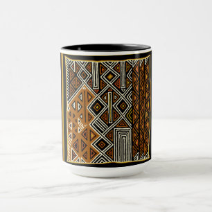 Taza Diseño Kuba Tribal Africano