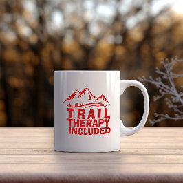 Taza Diseño minimalista al aire libre de montaña sender