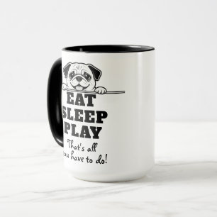 Taza Diseño minimalista de mascotas lindas - Perro 2