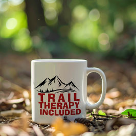 Taza Diseño minimalista de montaña al aire libre para s