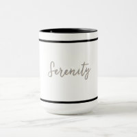 Diseño minimalista Serenidad - Personalizable  