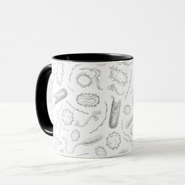 Taza Diseño mortal (Anverso izquierdo)