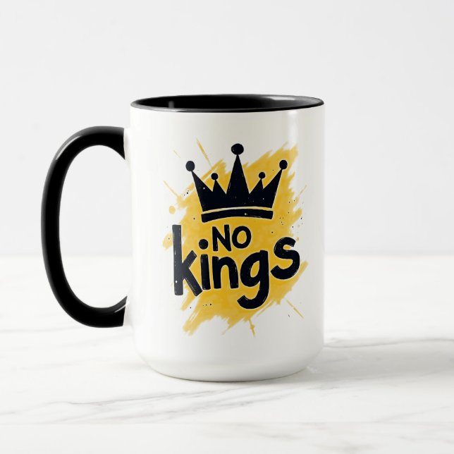 Taza Diseño No Reyes – Poder para el Pueblo (Izquierda)