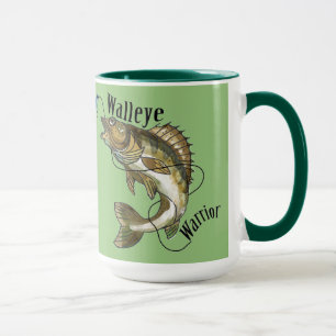 Taza Diseño original del guerrero de los leucomas
