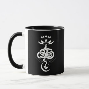 Taza Diseño original para la impresión de serpientes 20