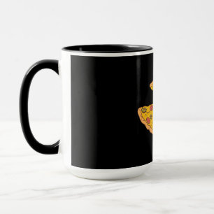 Taza Diseño Personalizado Yummy Sliced Pizza