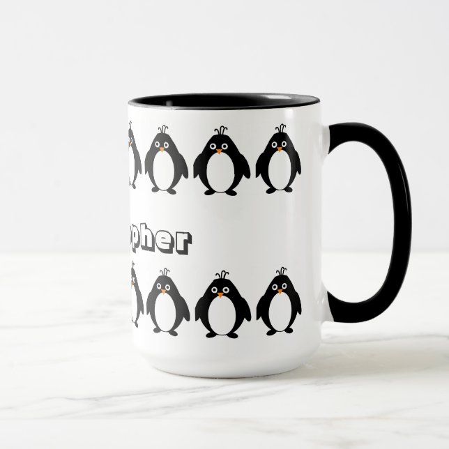 Taza Diseño pingüino (Derecha)