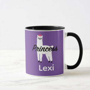 Taza Diseño Princess Lama - Mug Combo
