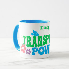 Taza Diseño retro de energía para trasplante de persona