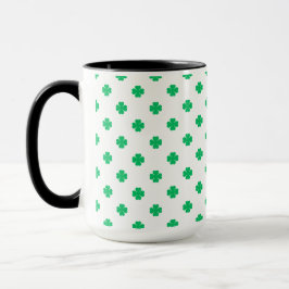 Taza Diseño solo tréboles 