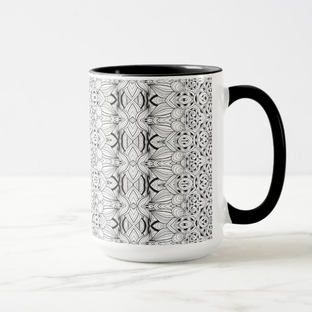 Taza Diseño tribal (Derecha)