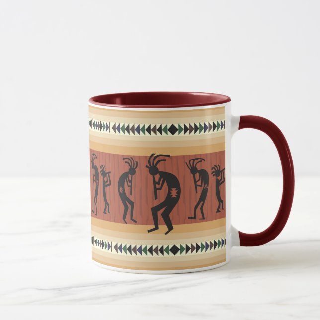 Taza Diseño tribal de Kokopelli (Derecha)