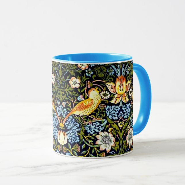Taza Diseño William Morris, ladrón de fresas (Anverso derecho)