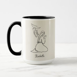 Taza Diseño y nombre del Personalizar del Guerrero de l