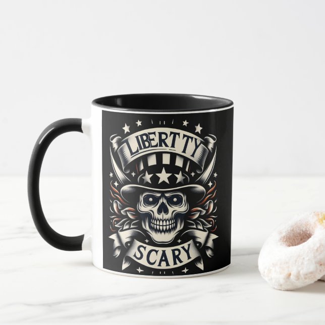 Taza Diseños de Halloween (Con donut)