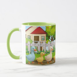 Taza Diseños de Patos Lindos para Niños