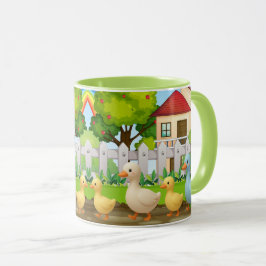 Taza Diseños de Patos Lindos para Niños