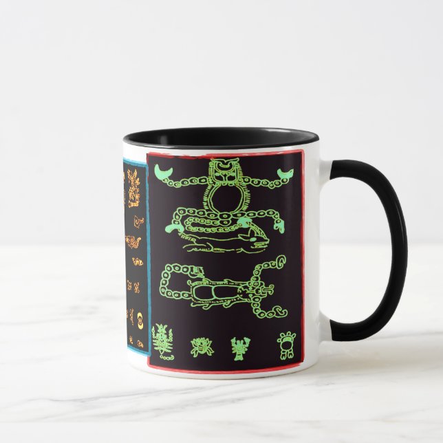 Taza Diseños mayas frescos (Derecha)