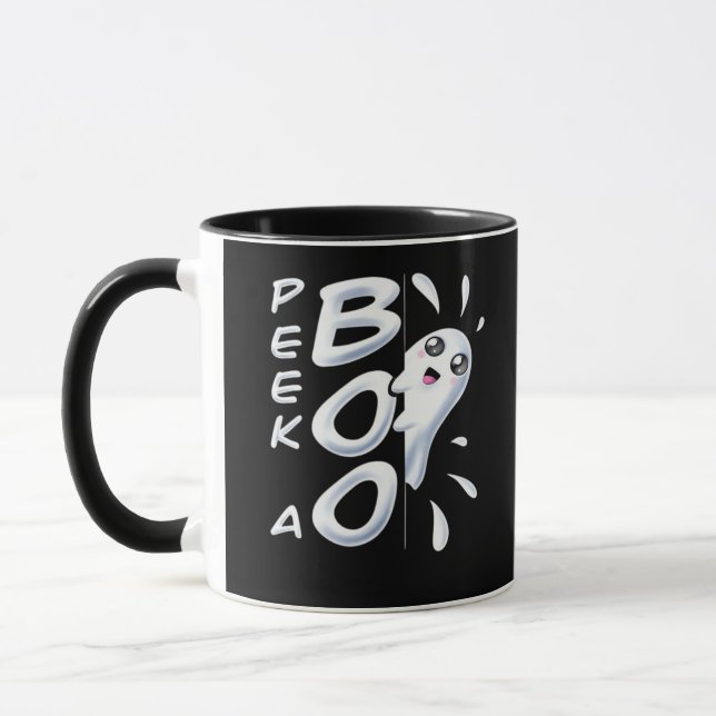 Taza Disfraz de Halloween en Peekabo (Izquierda)