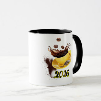 Taza Disfruta bebiendo café auténtico