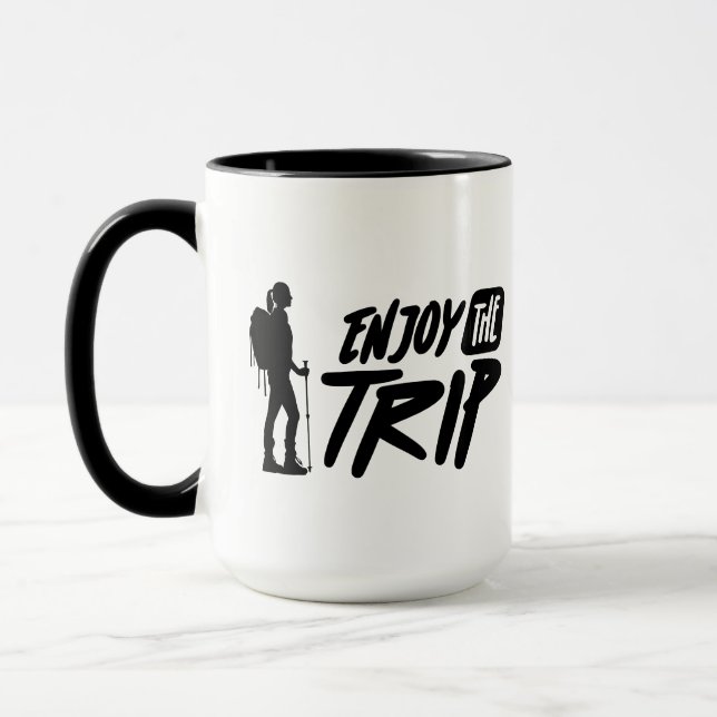 Taza Disfruta Del Viaje (Izquierda)