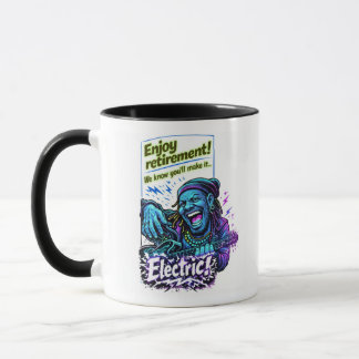 Taza ¡Disfruta la jubilación eléctrica!