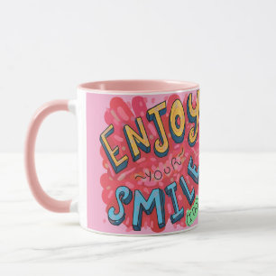 Taza Disfruta Tu Sonrisa (Yo Sí)