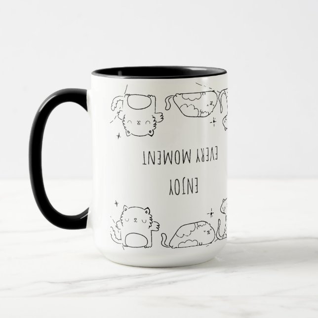 Taza DISFRUTAR cada momento (Izquierda)