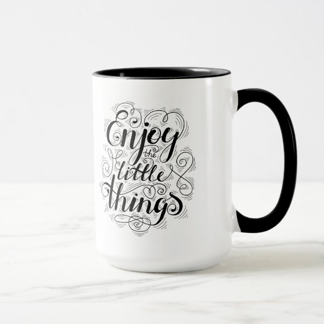 Taza Disfrute de las pequeñas cosas 1 (Derecha)